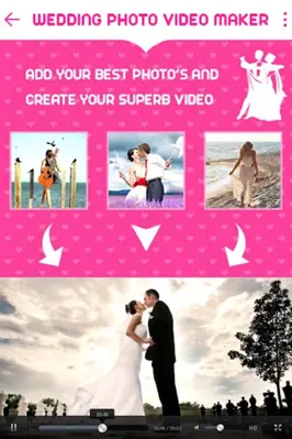 Wedding Photo Video Maker android App screenshot 3