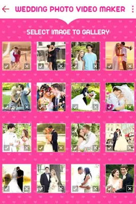 Wedding Photo Video Maker android App screenshot 5